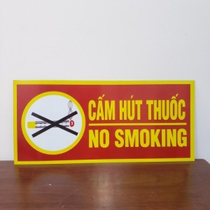 Biển báo Cấm hút thuốc - PCCC
