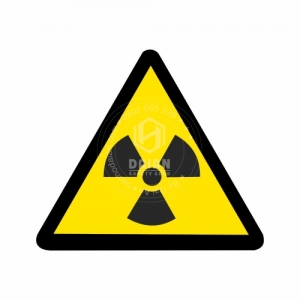 Biển cảnh báo chất phóng xạ hoặc bức xạ ion hóa