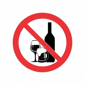Cấm uống rượu bia