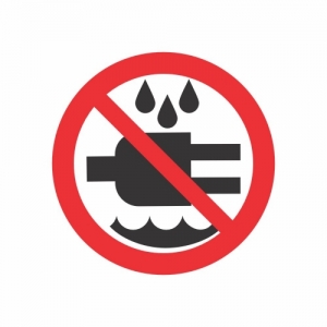  Nguy hiểm điện - Không tiếp xúc với nước