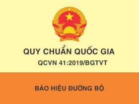 QCVN 41:2019/BGTVT Báo hiệu đường bộ