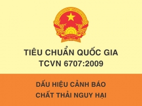 TCVN 6707:2009 Dấu Hiệu Cảnh Báo - Chất Thải Nguy Hại