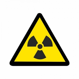 Biển cảnh báo chất phóng xạ hoặc bức xạ ion hóa